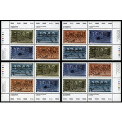 canada stamp 1506a second world war 1943 1993 PB SET