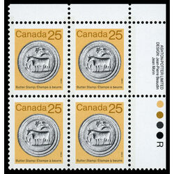 canada stamp 1080 butter stamp 25 1987 PB UR