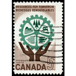 canada stamp 395 resources for tomorrow 5 1961 U 010