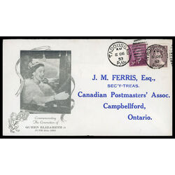 canada stamp 286 king george vi 3 1949 FDC EVENT 010