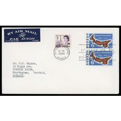 canada stamp 499 map of prince edward island 6 1969 FDC 014