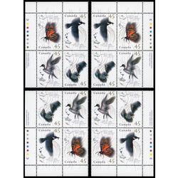 canada stamp 1567a migratory wildlife 1995 PB SET