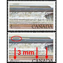 canada stamp 726a fundy national park 1 1981 M NH 011