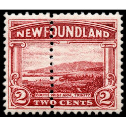 newfoundland stamp 132 south west arm trinity 2 1923 M VFNH 001