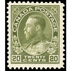 canada stamp 119 king george v 20 1925 M F VFNH 017