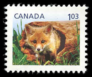 Buy Canada #2424b - Red Fox (2011) $1.03 