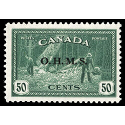 canada stamp o official o9 lumbering 50 1949 M F VFNH 020