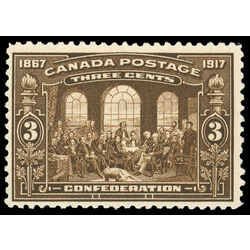 canada stamp 135 fathers of confederation 3 1917 M F VFNH 039