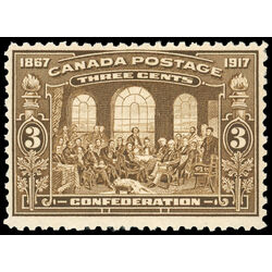 canada stamp 135 fathers of confederation 3 1917 M VFNH 040