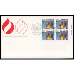 canada stamp 683 medal ceremony 25 1976 FDC LR