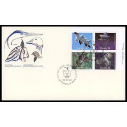 canada stamp 1098a birds of canada 1986 FDC UR