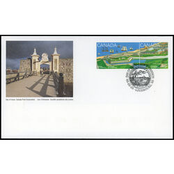 canada stamp 1551a fortress of louisbourg nova scotia 1995 FDC