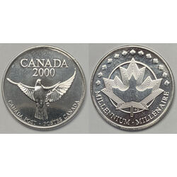 canada stamp 1812m millennium medallion 2000