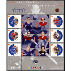 canada stamp 1935 nhl all stars 3 2 88 2002