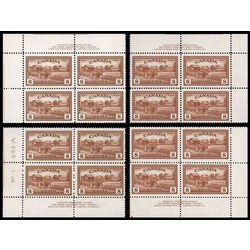 canada stamp 268 eastern farm scene 8 1946 PB SET 018