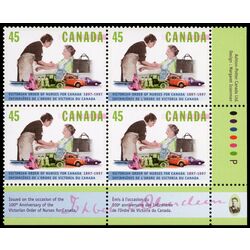 canada stamp 1639 nurse and patient 45 1997 PB LR