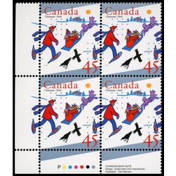 canada stamp 1627i delivering gifts by sled 45 1996 PB LL