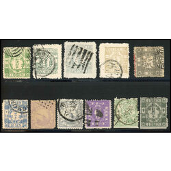 japan 19th century stamps