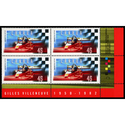 canada stamp 1647 villeneuve and checkered flag 45 1997 PB LR