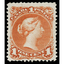 canada stamp 22 queen victoria 1 1868 M F VFOG 035