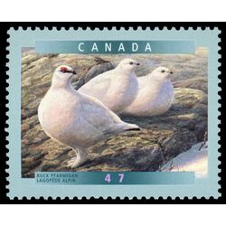 canada stamp 1888 rock ptarmigan 47 2001