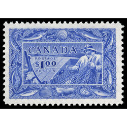 canada stamp 302 fisherman 1 1951 M VFNH 031