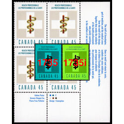 canada stamp 1735i health professionals 45 1998 PB LR