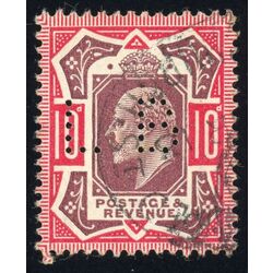 great britain stamp 137 king edward vii 1902 U VF 010