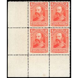 newfoundland stamp 82ii king edward vii 2 1898 CB LL 002