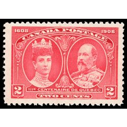 canada stamp 98 king edward vii queen alexandra 2 1908 M VF 033