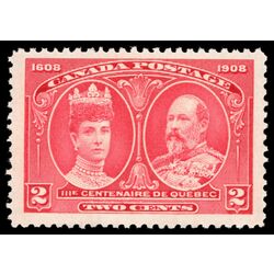 canada stamp 98 king edward vii queen alexandra 2 1908 M VF 032