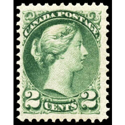 canada stamp 36 queen victoria 2 1872 M F VFNH 036