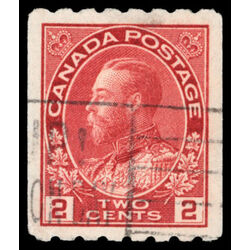 canada stamp 124 king george v 2 1913 U XF 037