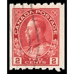 canada stamp 124 king george v 2 1913 U VF 039