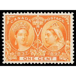 canada stamp 51 queen victoria diamond jubilee 1 1897 M VFNH 041