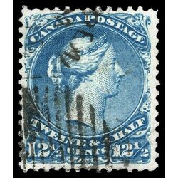 canada stamp 28b queen victoria 12 1868 U VF 006