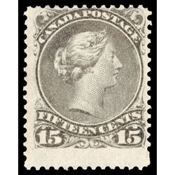 canada stamp 29i queen victoria 15 1868 M FOG 011