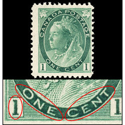 canada stamp 75iii queen victoria 1 1898 M FNH 003