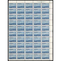 canada stamp 313 stagecoach and plane 7 1951 M PANE 021