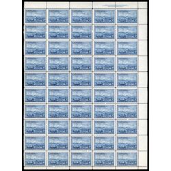 canada stamp 313 stagecoach and plane 7 1951 M PANE 022