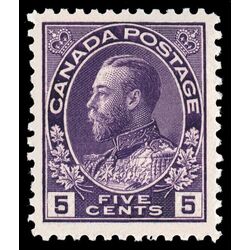 canada stamp 112 king george v 5 1922 M XF 014