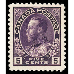 canada stamp 112 king george v 5 1922 M XFNH 015