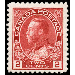 canada stamp 106 king george v 2 1911 M VFNH 009