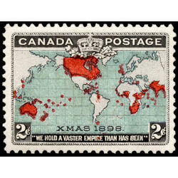 canada stamp 86b imperial penny postage christmas 2 1898 M VFNH 040