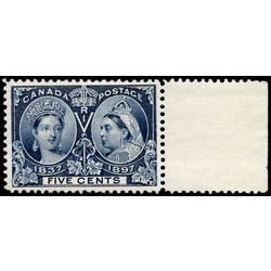 canada stamp 54 queen victoria diamond jubilee 5 1897 M VFNH 057