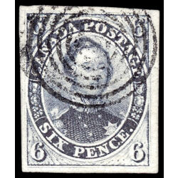 canada stamp 2 hrh prince albert 6d 1851 U XF 042