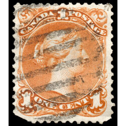 canada stamp 22iii queen victoria 1 1868 U VF 001