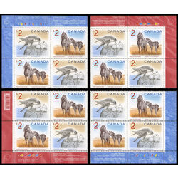 canada stamp 1692a wildlife definitives high values 2005 PB SET