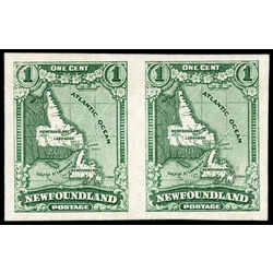 newfoundland stamp 163c map of newfoundland 1929 M VFNG 005