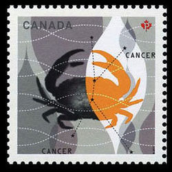 canada stamp 2445d cancer the crab 2011